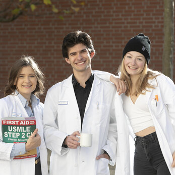 Medizin Studierende am Campus Nürnberg