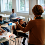 Pädagogin an Schule