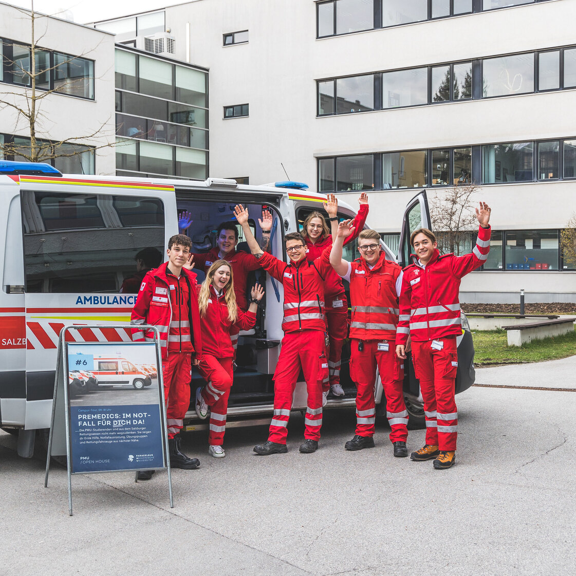 PMU Open House am PMU-Standort in Salzburg