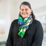 Nina Leiber, 1. stellvertretende Pflegedirektorin Porträt von Nina Leiber, Absolventin
