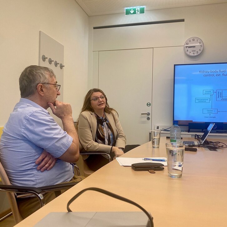 Prof. Ines Drenjancevic zu Besuch am Institut für Physiologie und Pathophysiologie 