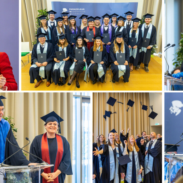 Pflege-Bachelors, Public-Health-Master und eine Doktorandin feierten Studienabschluss