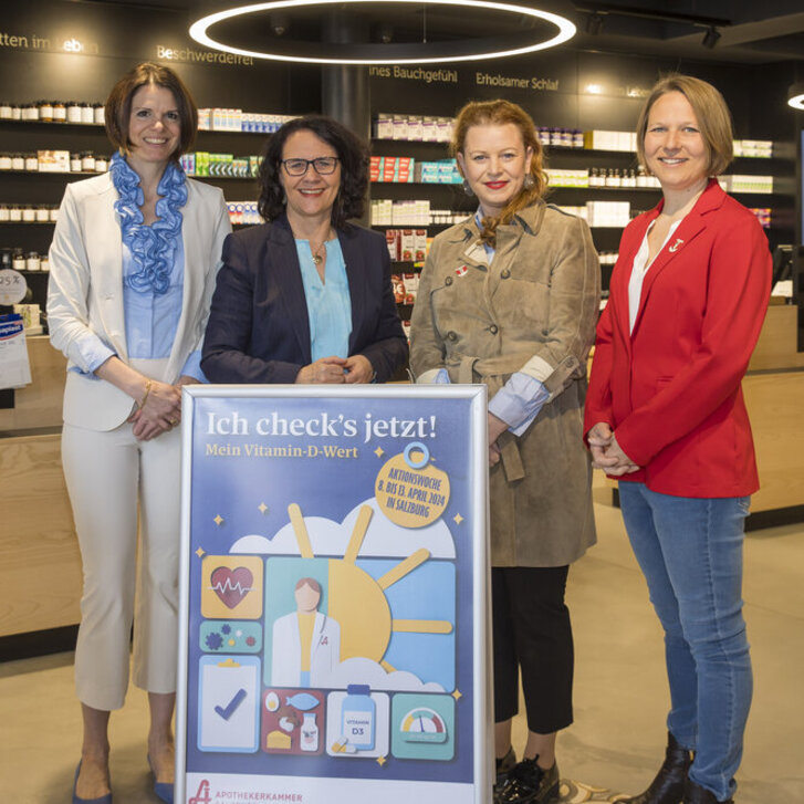  PMU begleitet Vitamin-D-Messaktion in Salzburgs Apotheken