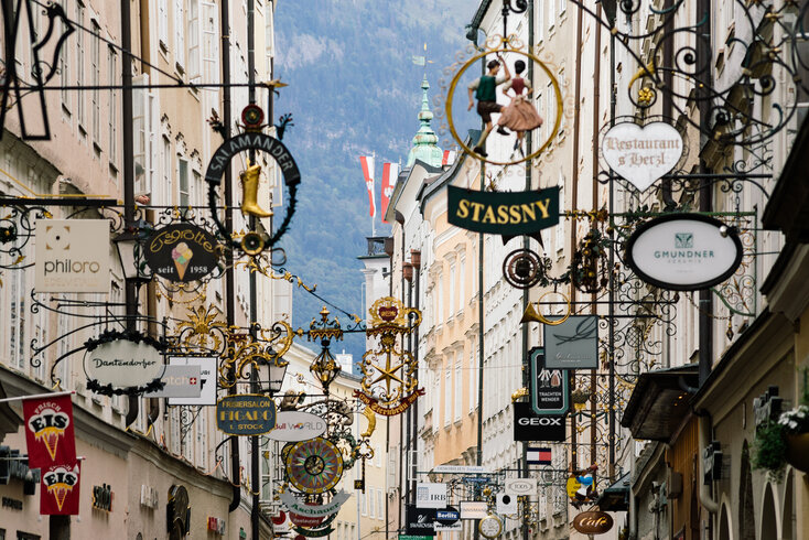 Studentenstadt Salzburg im Sommer