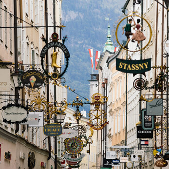 Studentenstadt Salzburg im Sommer