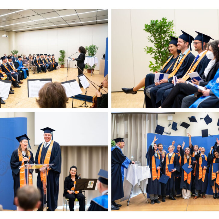 9 x Universitätslehrgang "Health Sciences & Leadership" erfolgreich abgeschlossen