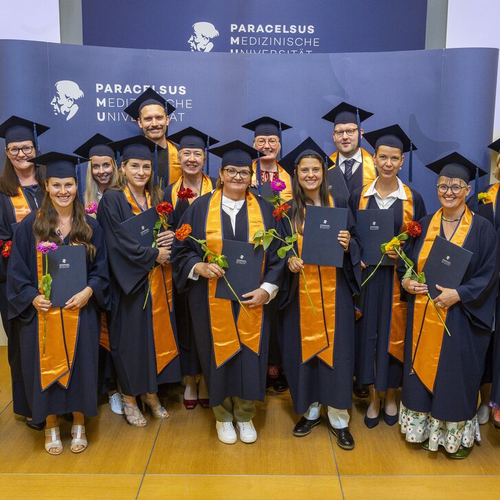 Masterfeier des Masterstudiengangs Palliative Care