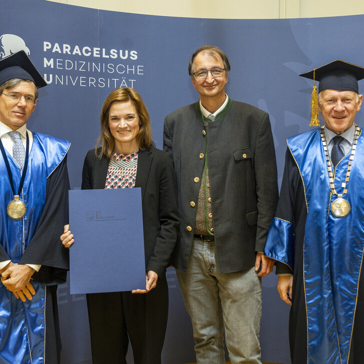 Paracelsus Medizinische Privatuniversität - Akademische Feier - Habilitation S. Bublitz