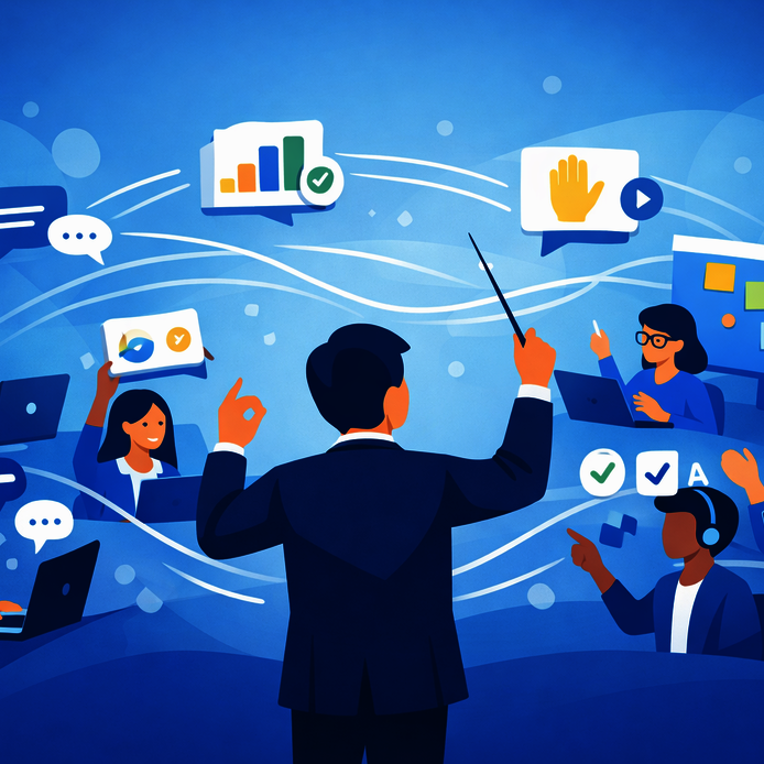 Interaktive Lehre Orchestrieren