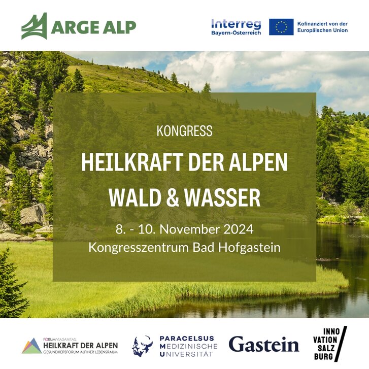 Dreitägiger Fachkongress in Bad Hofgastein rückt Heilkraft von Wald und Wasser in den Fokus