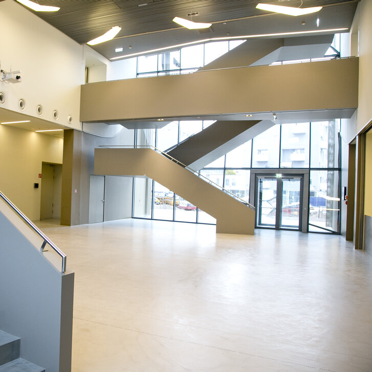 Foyer Lehr- und Forschungsgebäude Haus C, PMU