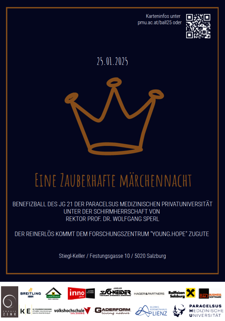 Benefizball der Paracelsus Medizinischen Privatuniversität