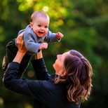 Mutter mit baby