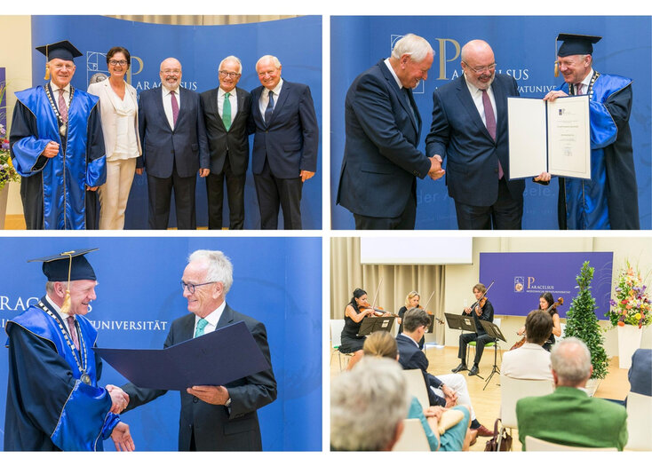 Ernennung Ehrensenatoren Christian Menzel und Hans-Friedrich Günther