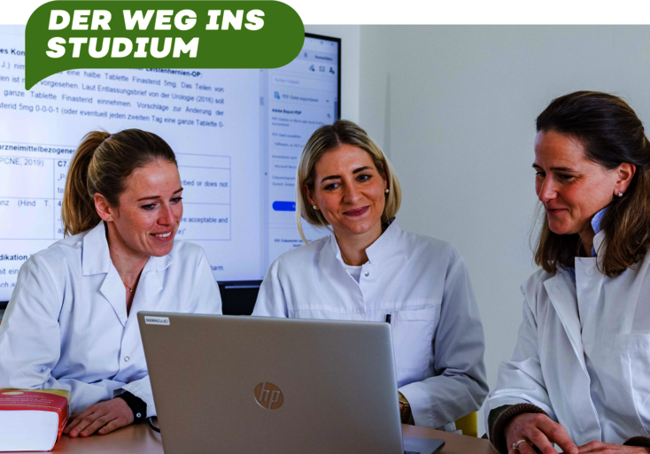 Der Weg ins Studium