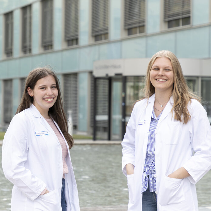 Studierende am Klinikum 